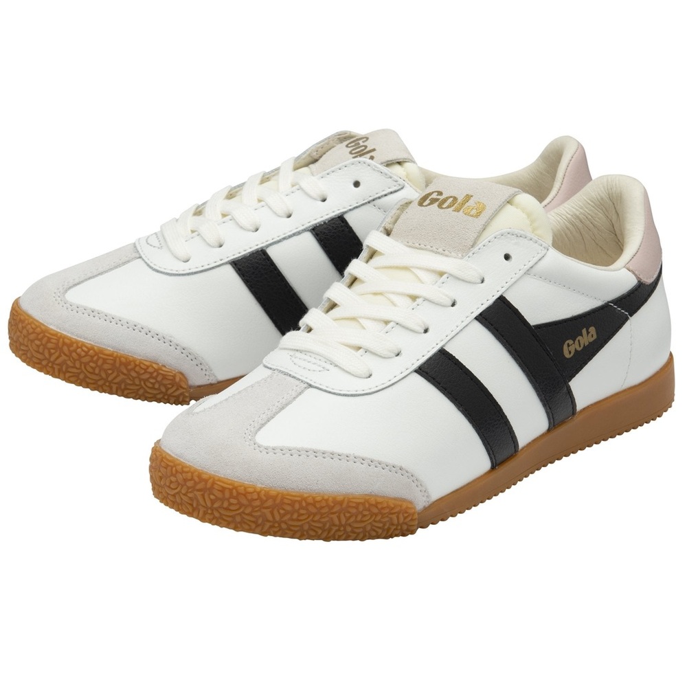 Gola Women's White and Black Sneakers